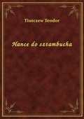 Hance do sztambucha - ebook