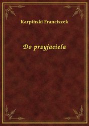 : Do przyjaciela - ebook