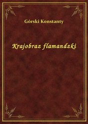 : Krajobraz flamandzki - ebook