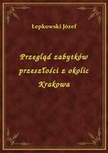 Przegląd zabytków przeszłości z okolic Krakowa - ebook