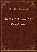 ebooki: Pieśń III (Psalmu LVI Paraphrasis) - ebook