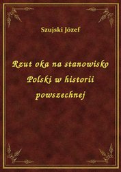 : Rzut oka na stanowisko Polski w historii powszechnej - ebook