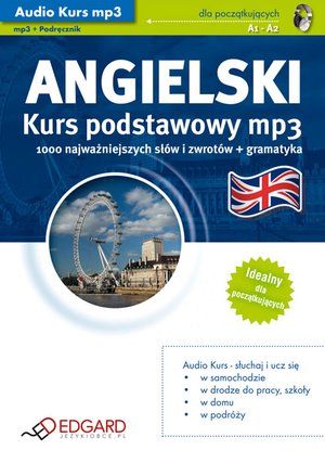 Angielski Kurs podstawowy mp3 – audio kurs + ebook