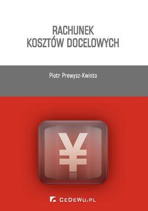 Rachunek kosztów docelowych – ebook