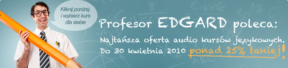 Profesor EDGARD poleca